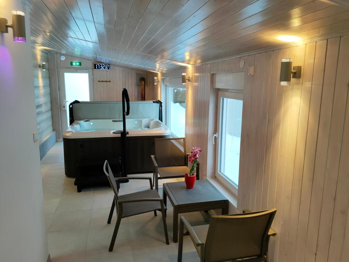 Gite 1805 Montagnes Du Jura Avec Spa Et Sauna Classe 3 Etoiles Foncine-le-Haut Exterior foto